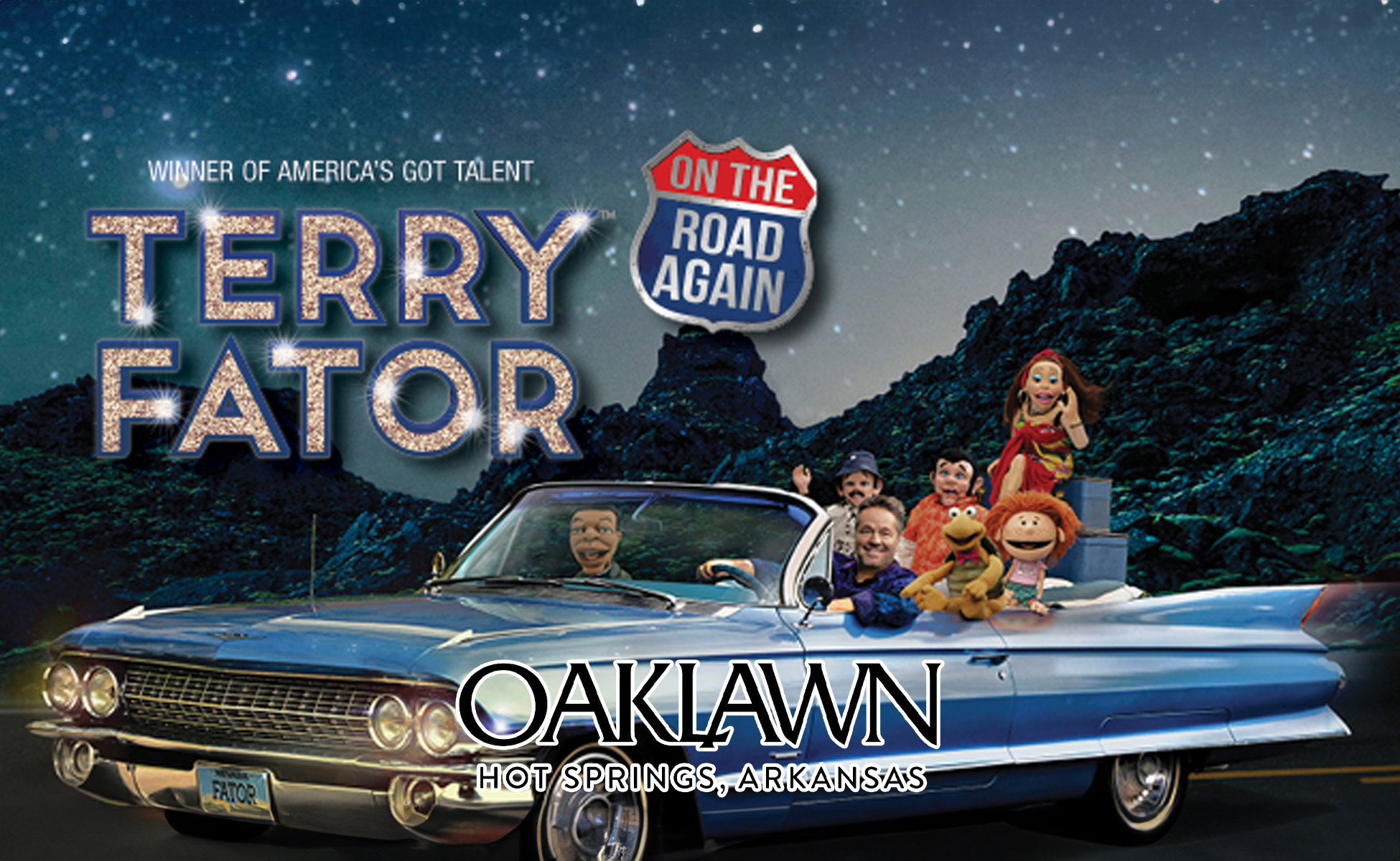 Terry Fator: On the Road Again at Oaklawn